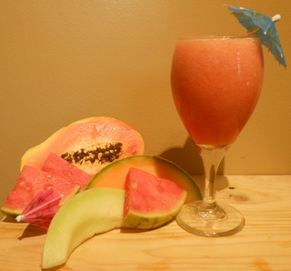 hydrating melon smoothie