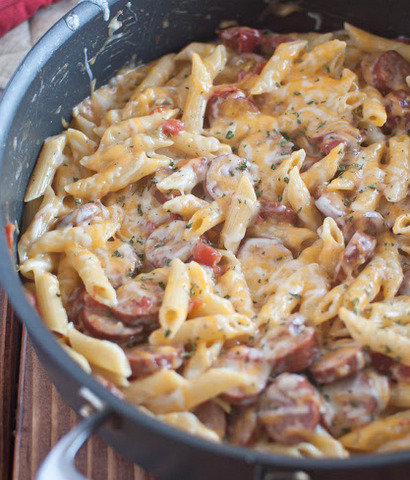 Another Spicy Sausage Pasta