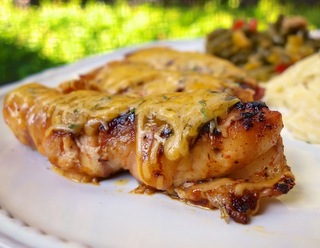 Bacon Wrapped BBQ Chicken