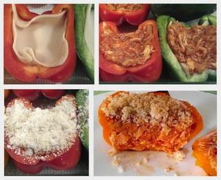 Chicken Parmesan Peppers